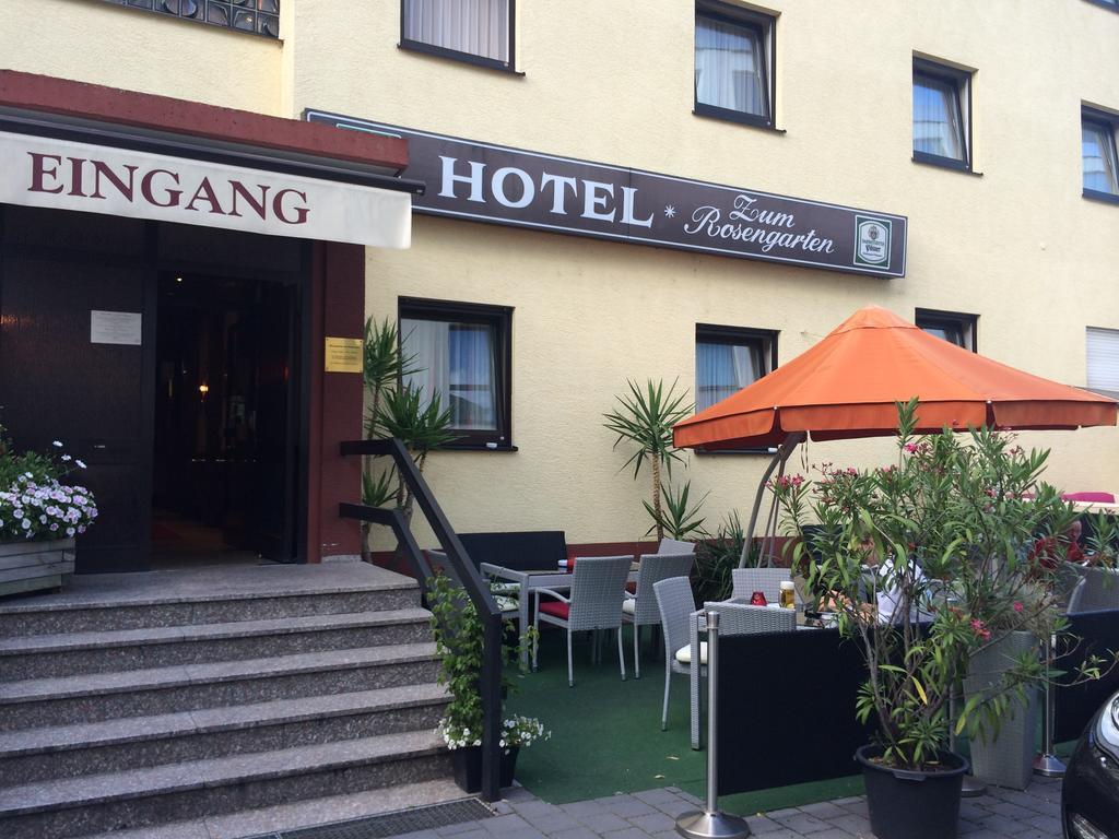 Hotel Zum Rosengarten ดาร์มชตัดต์ ภายนอก รูปภาพ